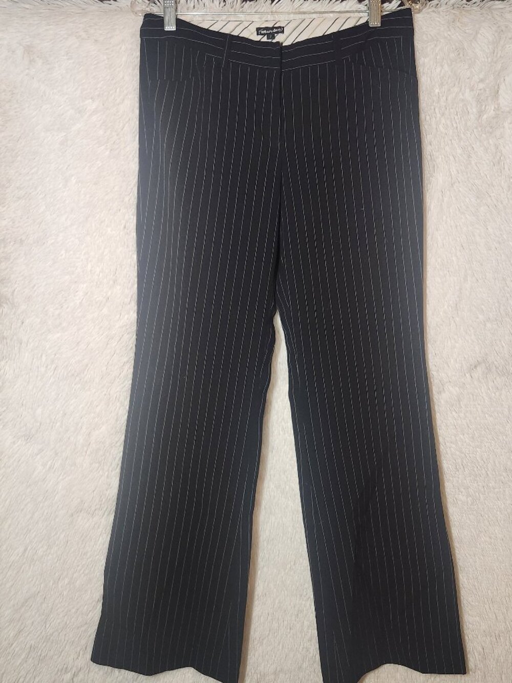 Mandee Pin Stripe Slacks Women Size 7 Juniors'